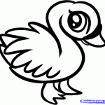 Animated baby animal coloring pages