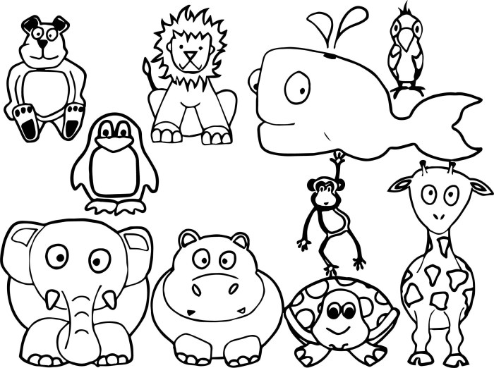 Animal coloring pages online