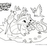 Jam animal coloring pages wolf printable