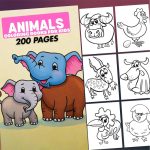 Animal coloring pages for boys