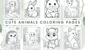 Animals pics for coloring