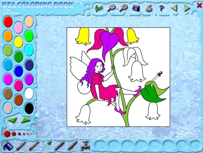 Animation programs for making coloring programs