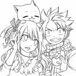 Fairy tail anime coloring pages