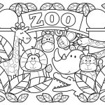 Animal coloring book for toddlers