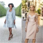 Elegant dresses for wedding guests over 50