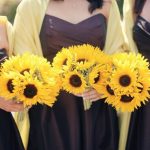 Wedding fall sunflower esauphotos bright inn hilton burgundy navy garden weddings kacee jamie falling engagements article