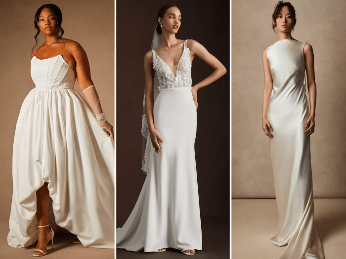 Best simple wedding dresses