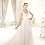 Chiffon wedding guest dress