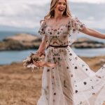 Wedding guest floral dress