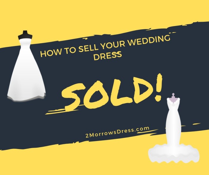 Sell a wedding dress