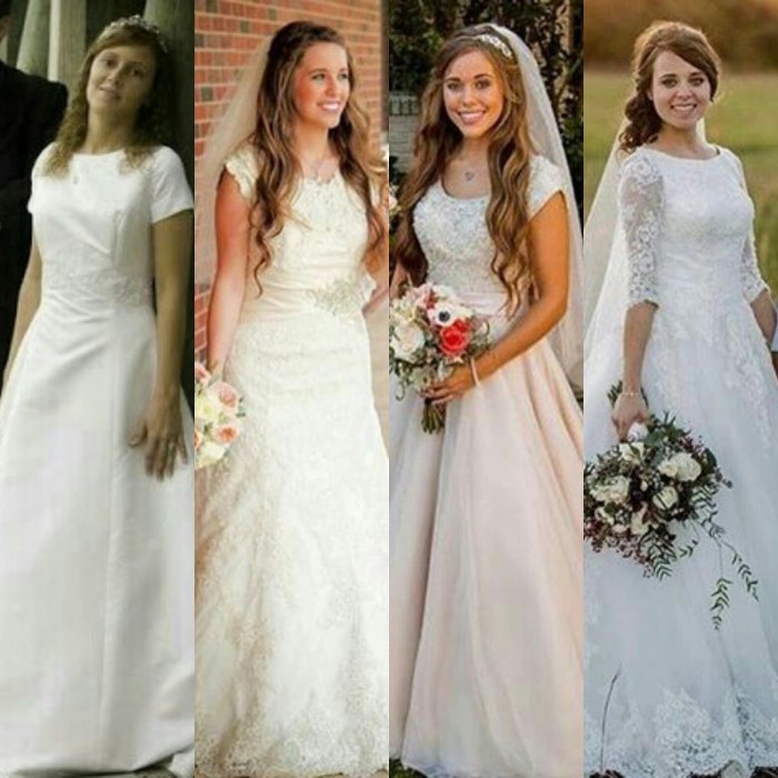 Jessa duggar wedding dress