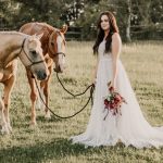 Western inspired wedding dresses