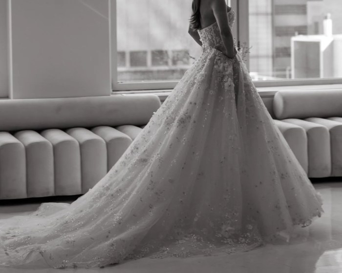 Wedding dress for bride