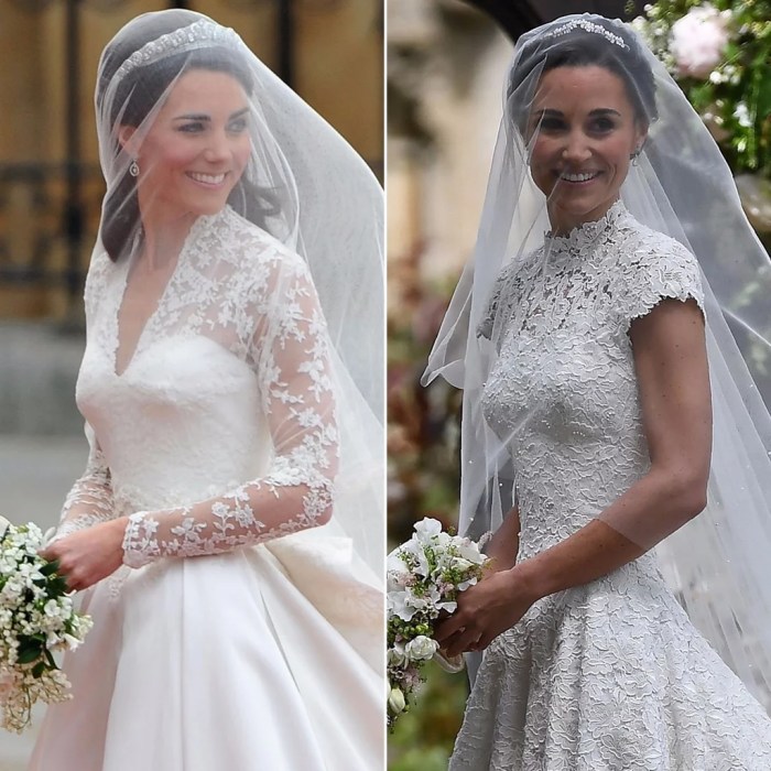 Kate middleton wedding dress back