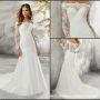 Long Sleeve Beach Wedding Dresses