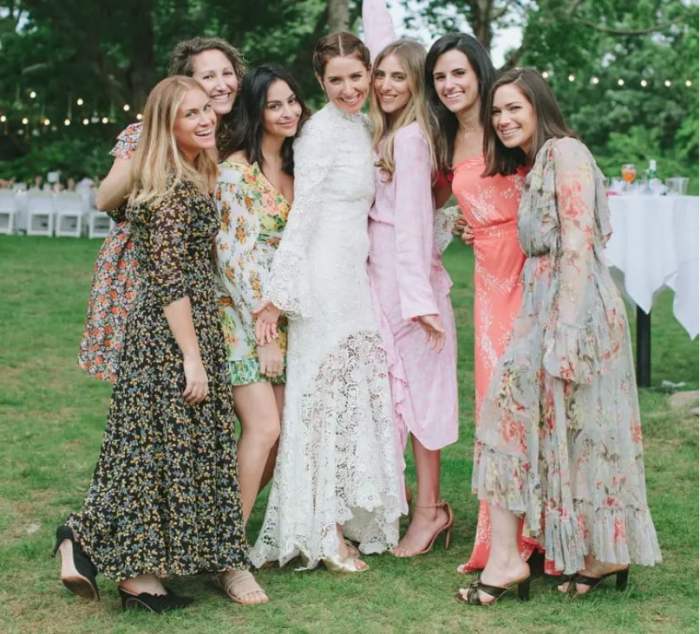 Designer wedding guest dresses