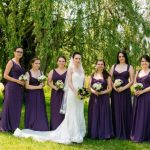 Dark purple dresses for weddings