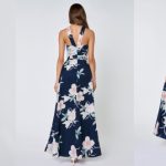 Flower wedding guest dress