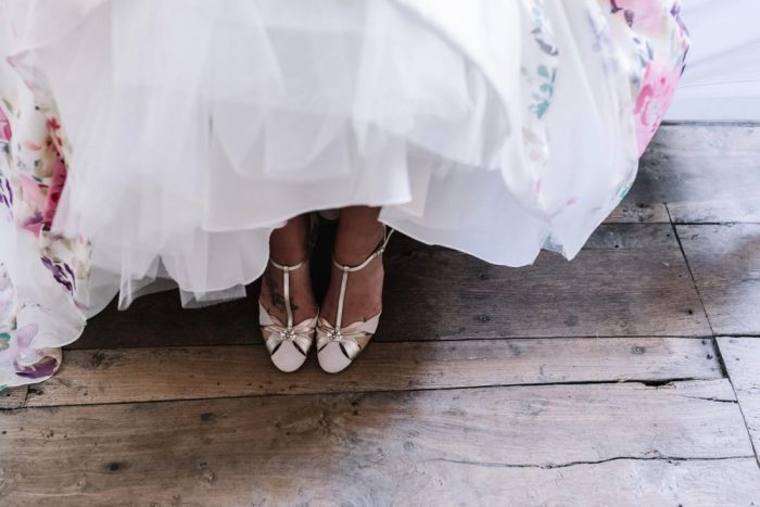 Wedding guest floral dress