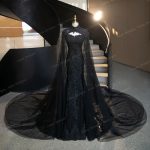 Mermaid black wedding dresses