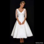 Wedding dress for older women